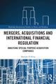Book cover of: Mergers, Acquisitions and International Financial Regulation. By: Daniele DAlvia