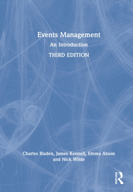 Book cover of: Events Management. By: Charles Bladen