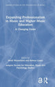 Book cover of: Expanding Professionalism in Music and Higher Music Education. By: Helena Gaunt