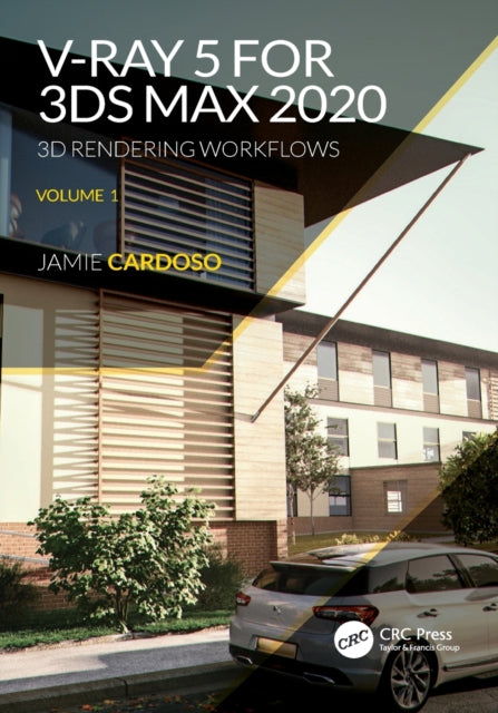 Book cover of: V-Ray 5 for 3ds Max 2020. By: Jamie Cardoso