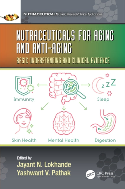 Book cover of: Nutraceuticals for Aging and Anti-Aging. By: Jayant N. Lokhande