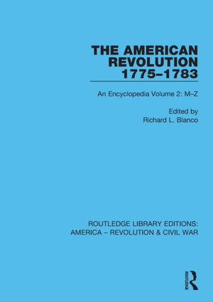 American Revolution 1775–1783