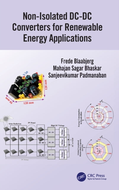 Book cover of: Non-Isolated DC-DC Converters for Renewable Energy Applications. By: Frede Blaabjerg