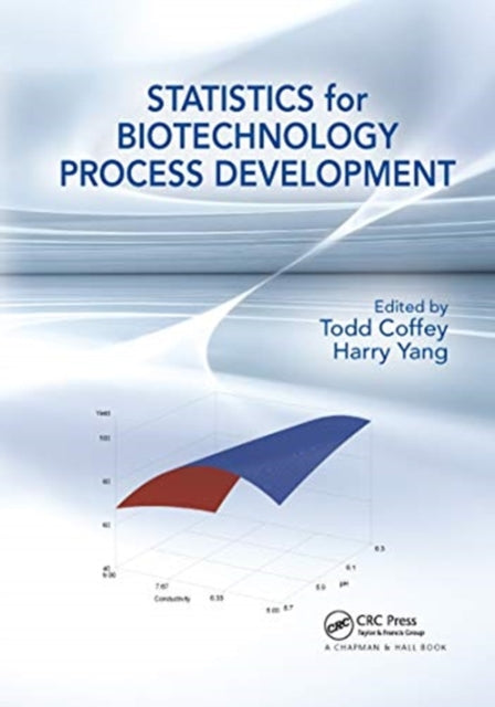 Book cover of: Statistics for Biotechnology Process Development. By: Todd Coffey