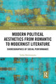 Book cover of: Modern Political Aesthetics from Romantic to Modernist Literature. By: Tudor Balinisteanu