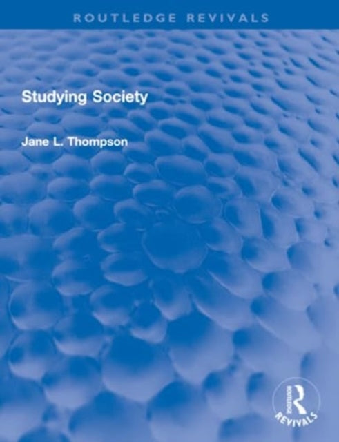 Book cover of: Studying Society. By: Jane L. Thompson