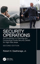Book cover of: Security Operations. By: Robert H. Deatherage