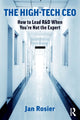 Book cover of: High-Tech CEO. By: Jan A. Rosier