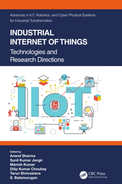 Book cover of: Industrial Internet of Things. By: Anand Sharma