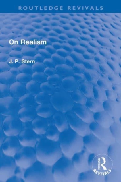 Book cover of: On Realism. By: J. P. Stern