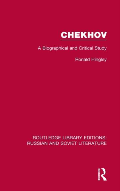 Book cover of: Chekhov. By: Ronald Hingley