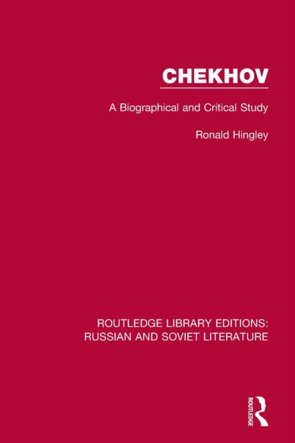 Book cover of: Chekhov. By: Ronald Hingley
