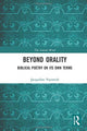 Book cover of: Beyond Orality. By: Jacqueline Vayntrub
