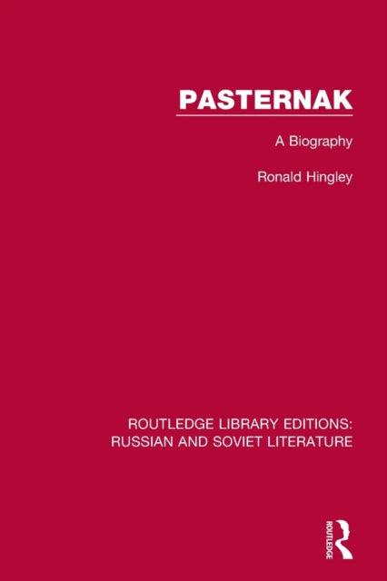 Book cover of: Pasternak. By: Ronald Hingley