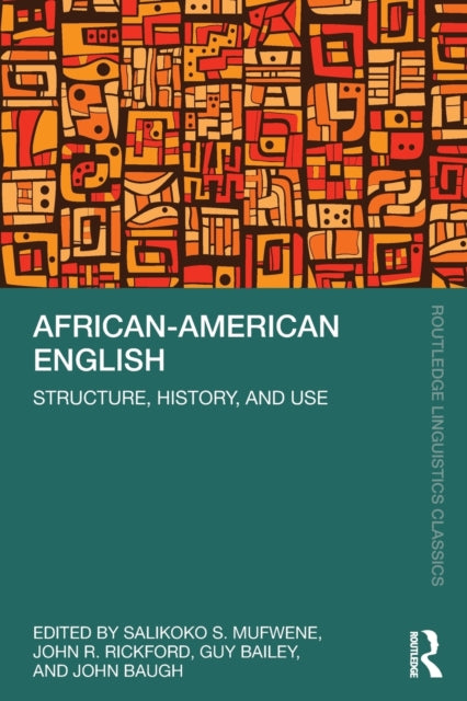 Book cover of: African-American English. By: Salikoko S. Mufwene
