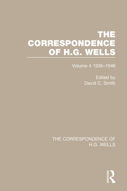 Book cover of: Correspondence of H.G. Wells. By: David C. Smith