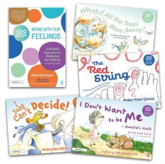 Book cover of: Being With Our Feelings: Guidebook and Four Storybooks Set. By: Anita Kate Garai