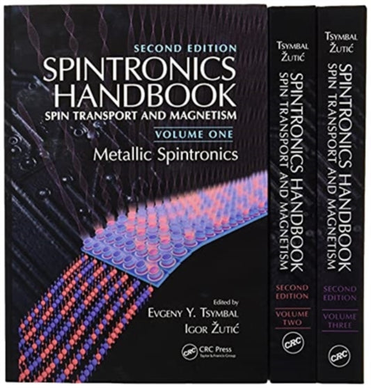 Book cover of: Spintronics Handbook, Second Edition: Spin Transport and Magnetism. By: E. Y. Tsymbal