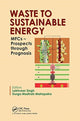 Book cover of: Waste to Sustainable Energy. By: Lakhveer Singh