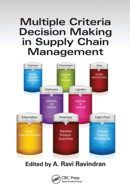 Book cover of: Multiple Criteria Decision Making in Supply Chain Management. By: A. Ravindran