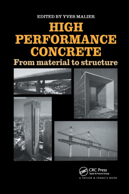 Book cover of: High Performance Concrete. By: Yves Malier