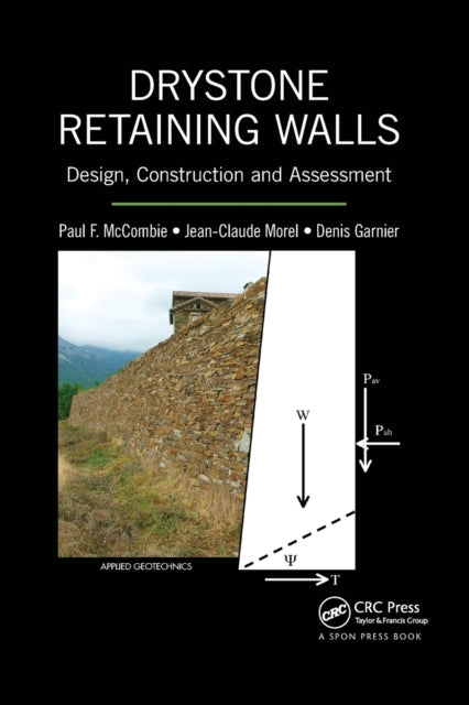 Book cover of: Drystone Retaining Walls. By: Paul F. McCombie