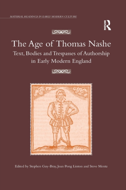 Book cover of: Age of Thomas Nashe. By: Stephen Guy-Bray