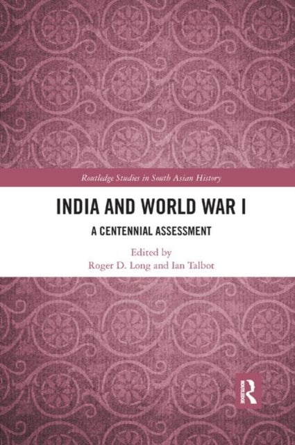 Book cover of: India and World War I