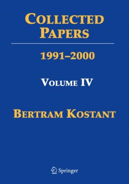 Book cover of: Collected Papers. By: Bertram Kostant