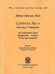 Book cover of: Cantata No. 4. By: Johann Sebastian Bach
