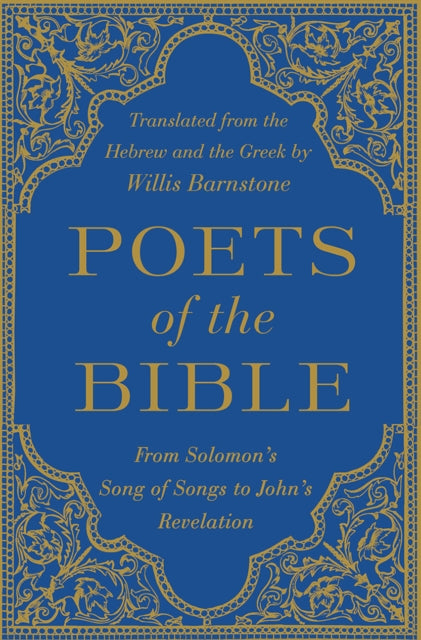 Book cover of: Poets of the Bible. By: Willis Barnstone