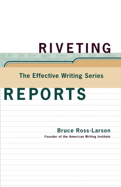 Book cover of: Riveting Reports