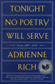 Book cover of: Tonight No Poetry Will Serve. By: Adrienne Rich