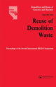 Book cover of: Demolition Reuse Conc Mason V2. By: KASAI Y