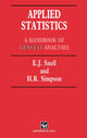 Book cover of: Applied Statistics