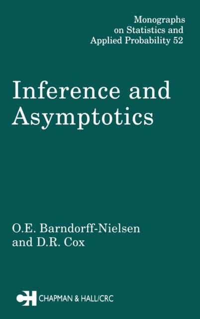 Book cover of: Inference and Asymptotics. By: David R. Cox