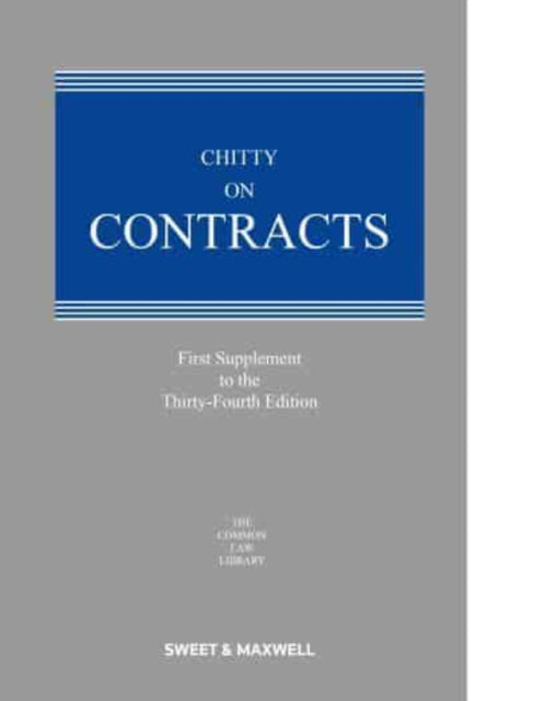 Book cover of: Chitty on Contracts. By: H. G. Beale
