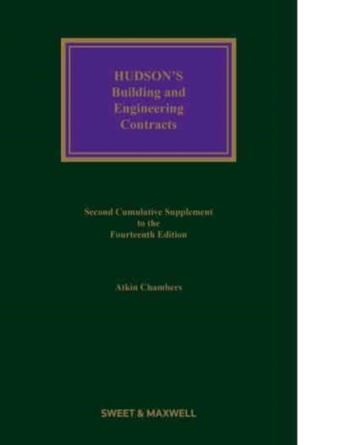 Book cover of: Hudson's Building and Engineering Contracts. By: Robert Clay