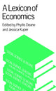 Book cover of: Lexicon of Economics