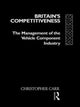 Book cover of: Britain's Competitiveness. By: Dr Christo Carr