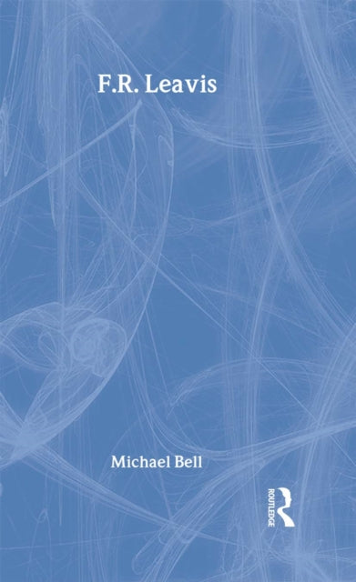 Book cover of: F.R. Leavis