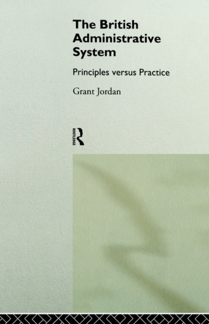Book cover of: British Administrative System