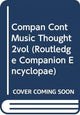 Book cover of: Compan Cont Music Thought 2vol. By: John Paynter