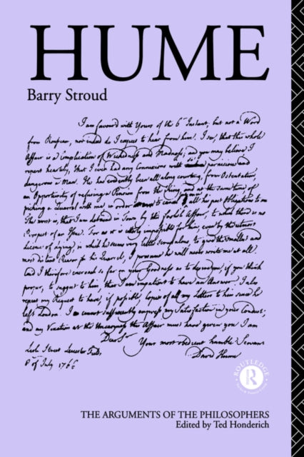 Book cover of: Hume-Arg Philosophers. By: Barry Stroud