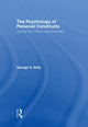 Book cover of: Psychology of Personal Constructs