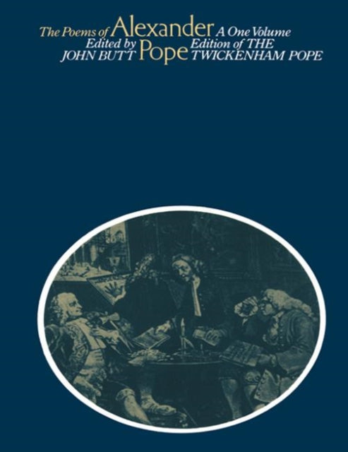 Book cover of: Poems of Alexander Pope. By: John Butt