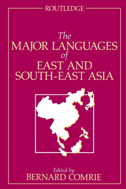 Book cover of: Major Languages of East and South-East Asia. By: Bernard Comrie