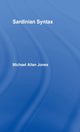 Book cover of: Sardinian Syntax