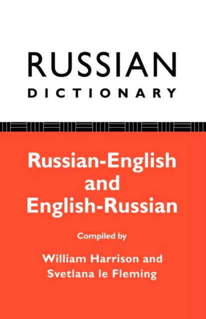 Book cover of: Russian Dictionary. By: Willia Harrison