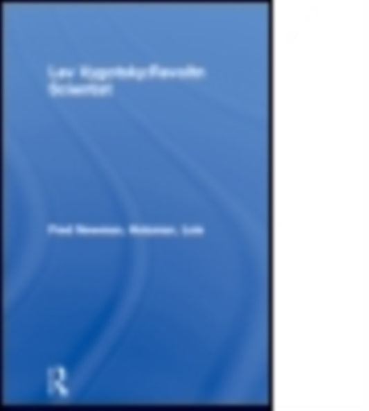 Book cover of: Lev Vygotsky:Revoltn Scientist. By: Holzman